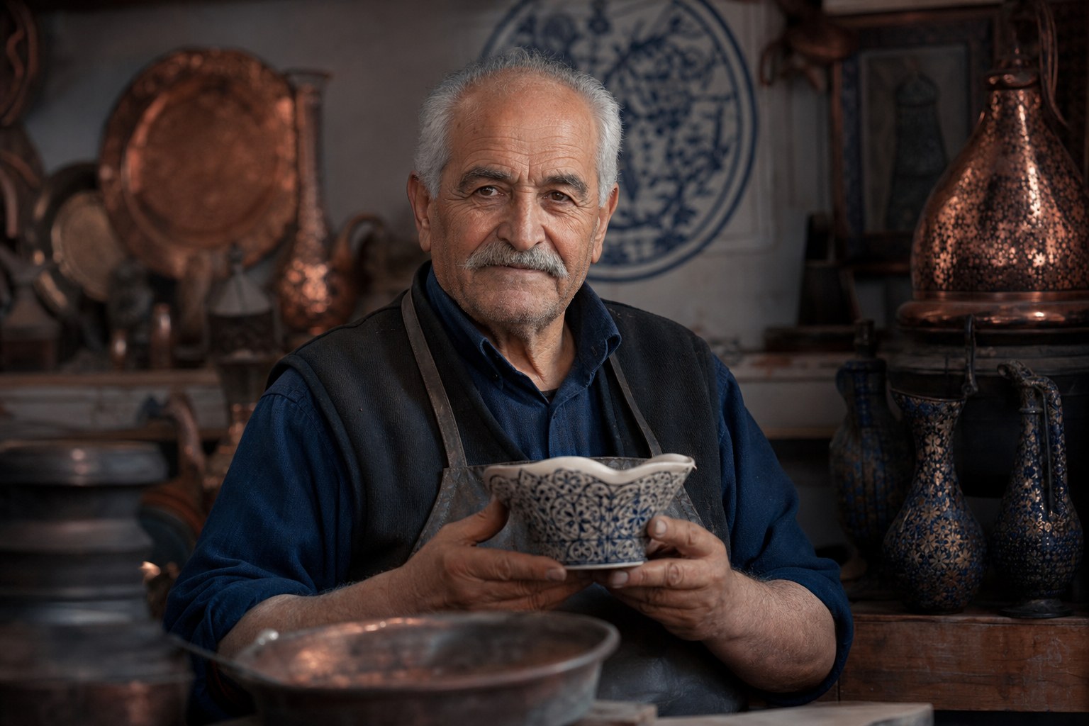 İstanbul Zanaat kıdemli usta portresi